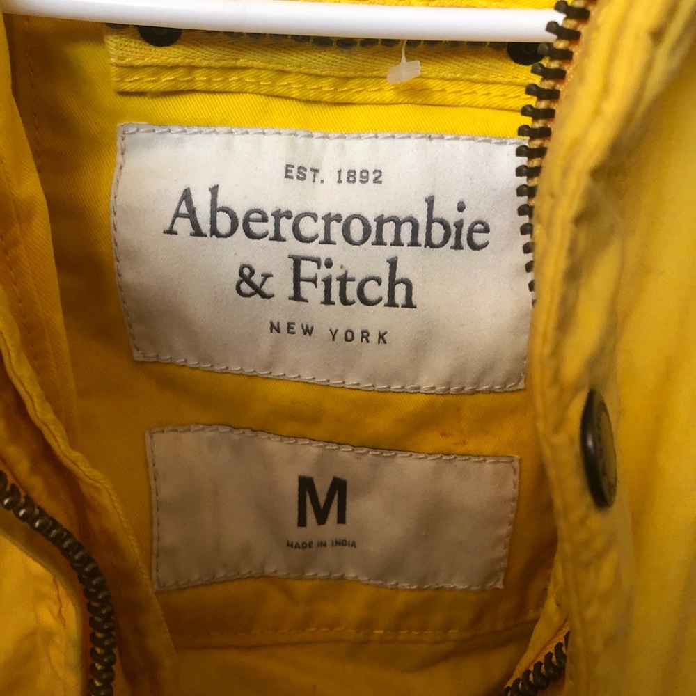 Yellow A&F jacket - Picture 2 of 3